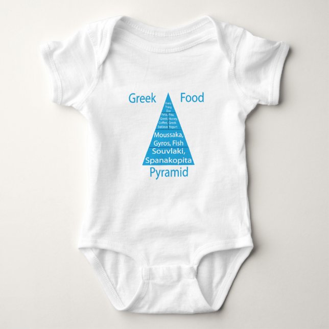 Body Pyramide alimentaire grecque (Devant)