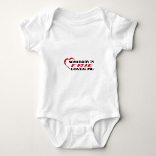 Body Quelqu'un à Erie m'aime t-shirt