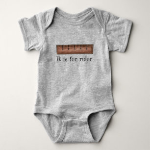 Body R est pour Ruler Mathematics Math Class School ABC