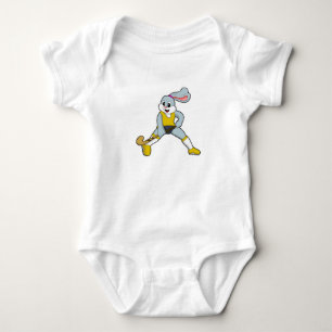 Body Rabat au hockey avec chauve-souris de hockey