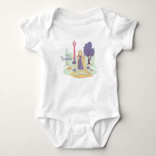 Body Rapunzel & Pascal en Pretty Pastels