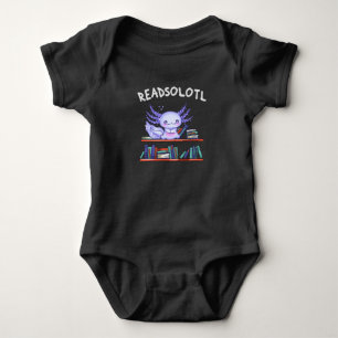 Body Readsolotl Amateur de livre Funny Axolotl