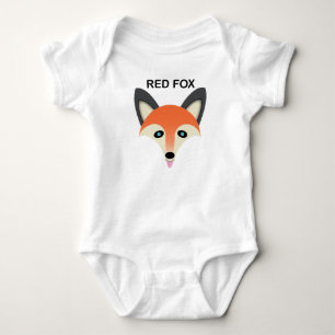 Body Red Fox - Bodysuit Baby Jersey