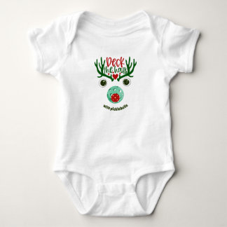 Body Reindeer Deck Halls avec Pickleballs Noël