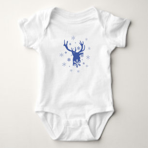 Body Reindeer & Snowflakes