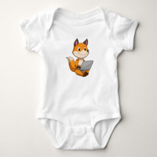 Body Renard avec ordinateur portable