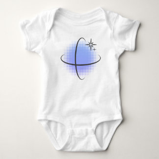 Body Retro Atomic Point Bleu