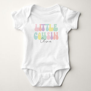 Body Retro personnalisé Pastel Little Cousin   Personna
