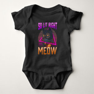 Body Rétro Vaporwave Cat Sunset Aesthétiquement Rave