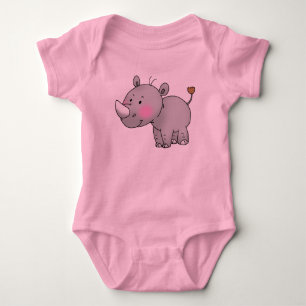 Body rhinocéros mignon de bébé