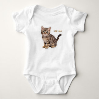 Body robe de bébé amoureux des chatons
