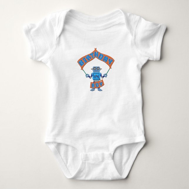 Body Robot Boy Birthday (Devant)