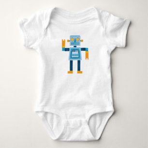 Body Robot original de bleu de bande dessinée