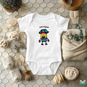 Body Robot Pirate Mignon et Coloré pour Tout-Petit