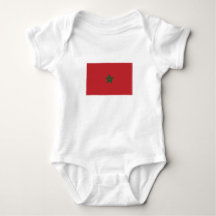 Romper "drapeau marocain".