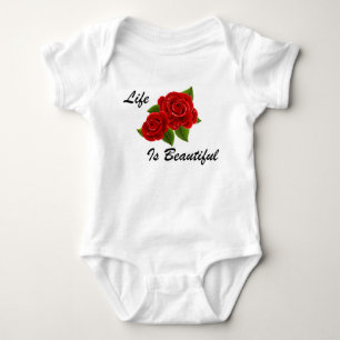 Body Rose Rouge Blanche