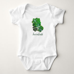 Body Rosette Succulents Bodysuit bébé