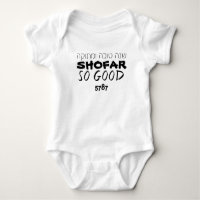 Rosh Hashanah Nouvel An juif Shofar Si Bon Bébé 