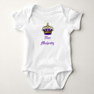 Body Royal Baby Crown Prince ou Princess Creeper