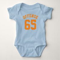 Royal Blue & Orange Baby | Sports Jersey Design