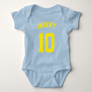 Body Royal Blue & Yellow Baby Design Jersey Sport