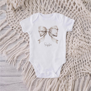 Body Ruban à noeud blanc vintage