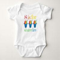 S est pour Shave Ice Hawaii Rainbow Dessert Hawaii