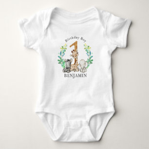 Body Safari 1er Anniversaire Bodysuit bébé
