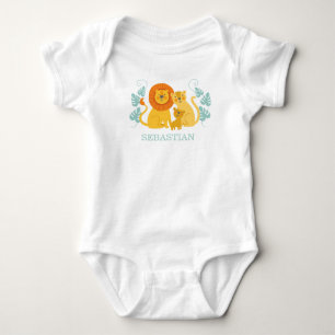 Body Safari Jungle Lion Baby Boy Bodysuit