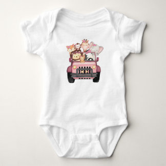 Body Safari Rosa Baby Bodysuit