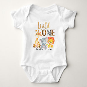 Body Safari Wild One 1st Birthday Baby Bodysuit