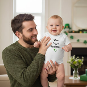 Body Saint Patrick's Day Fun : Wee Little Hooligan