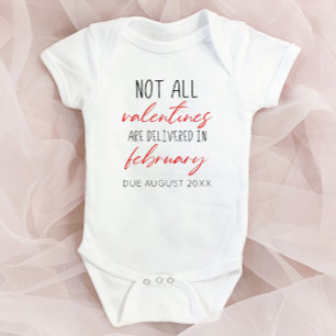 Body Saint Valentin Faire-part de grossesse