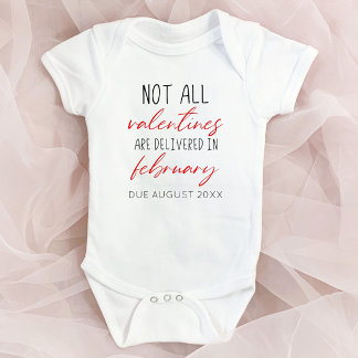 Body Saint Valentin Faire-part de grossesse