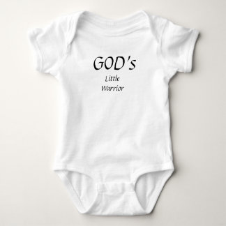 Body Salopette de bébé - le petit guerrier de Dieu