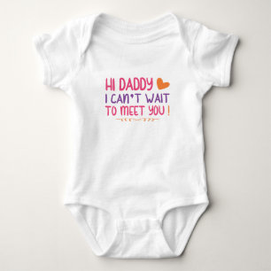 Body Salut papa, j'ai hâte de te rencontrer