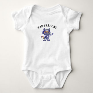 Body Samurai Chat - Funny Warrior Feline Design