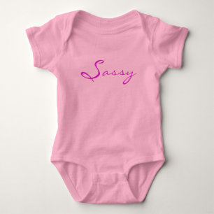 Body Sassy Baby Girl Sleeper