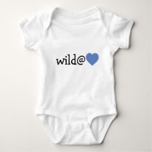 Sauvage au cœur - Cœur bleu bébé