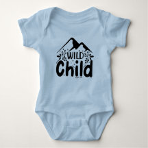 Sauvage Enfant Aventure Baby Bodysuit