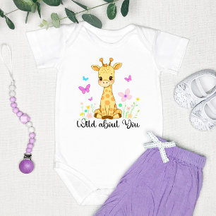 Body "Sauvons à votre sujet" Mignonne Giraffe