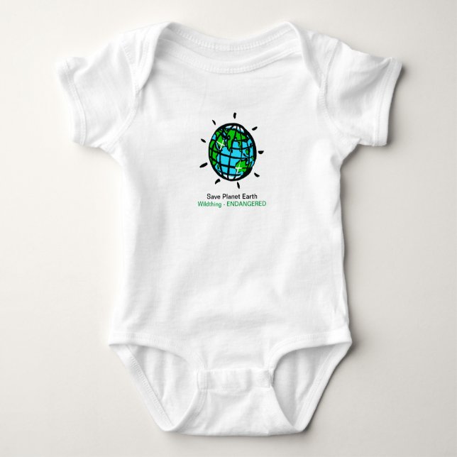 Body Save Planet Earth - Wildthing - Conservation - (Devant)