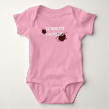 Schmutz Happens Baby Girl Bodysuit