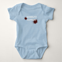 Schmutz se produit combinaison bleue de bab