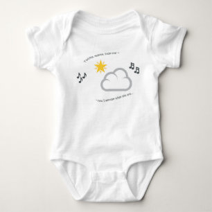 Body Scintillement mignon de comptine de bébé peu