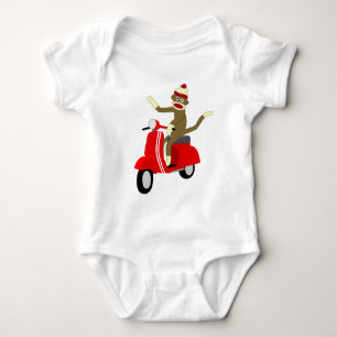Body Scooter de Vespa de singe de chaussette