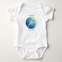 Scorpion de gilet de bébé de signe d'étoile