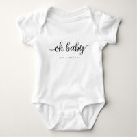 Script moderne Oh Baby Romper