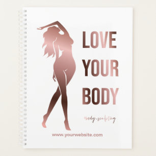 Body sculpting body contouring shaping spa gift t planner