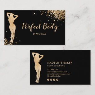Body Sculpting Fitness Linergie Waist Trainer Busi Business Card